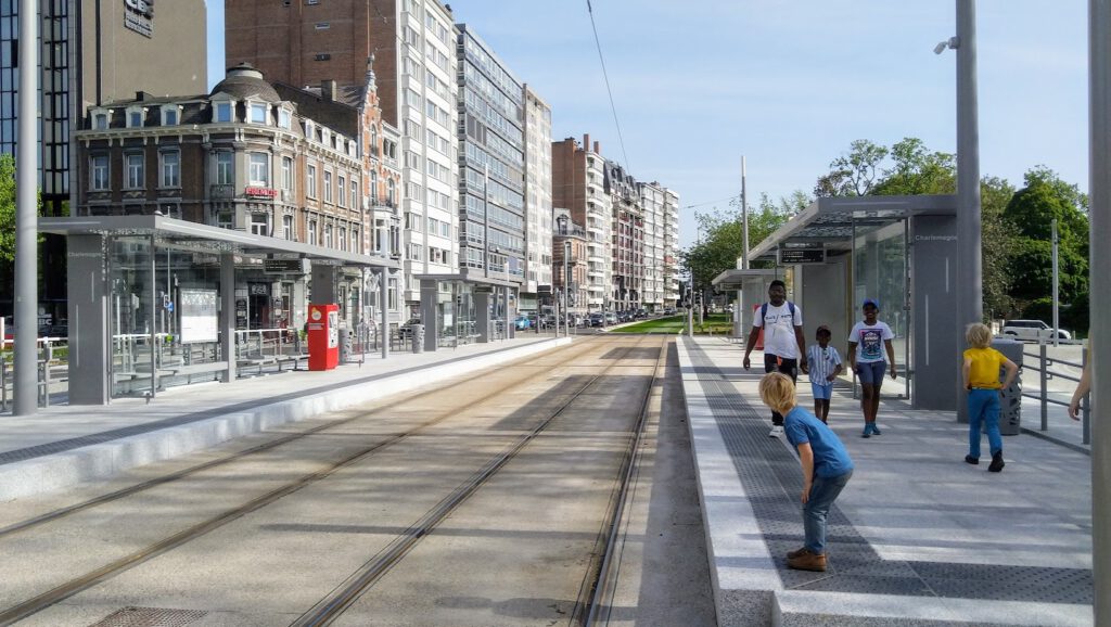 Luik, tram,