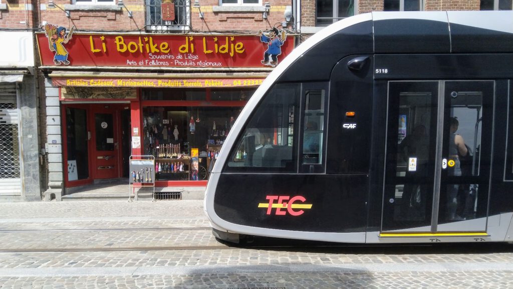 Luik, tram,