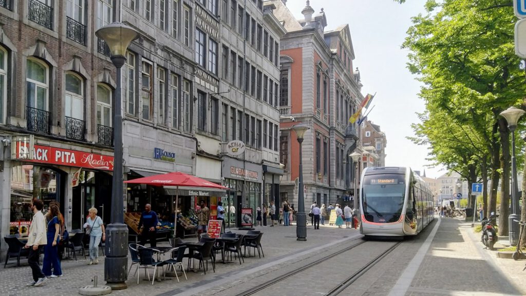 Luik, tram,